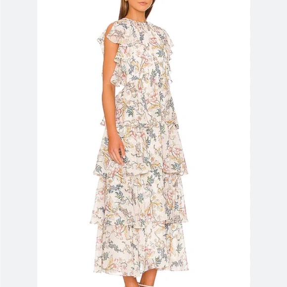 Landon Ruffle Dress - Picture 2 of 3